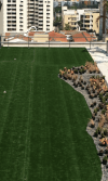 grama sintética paisajista para jardines