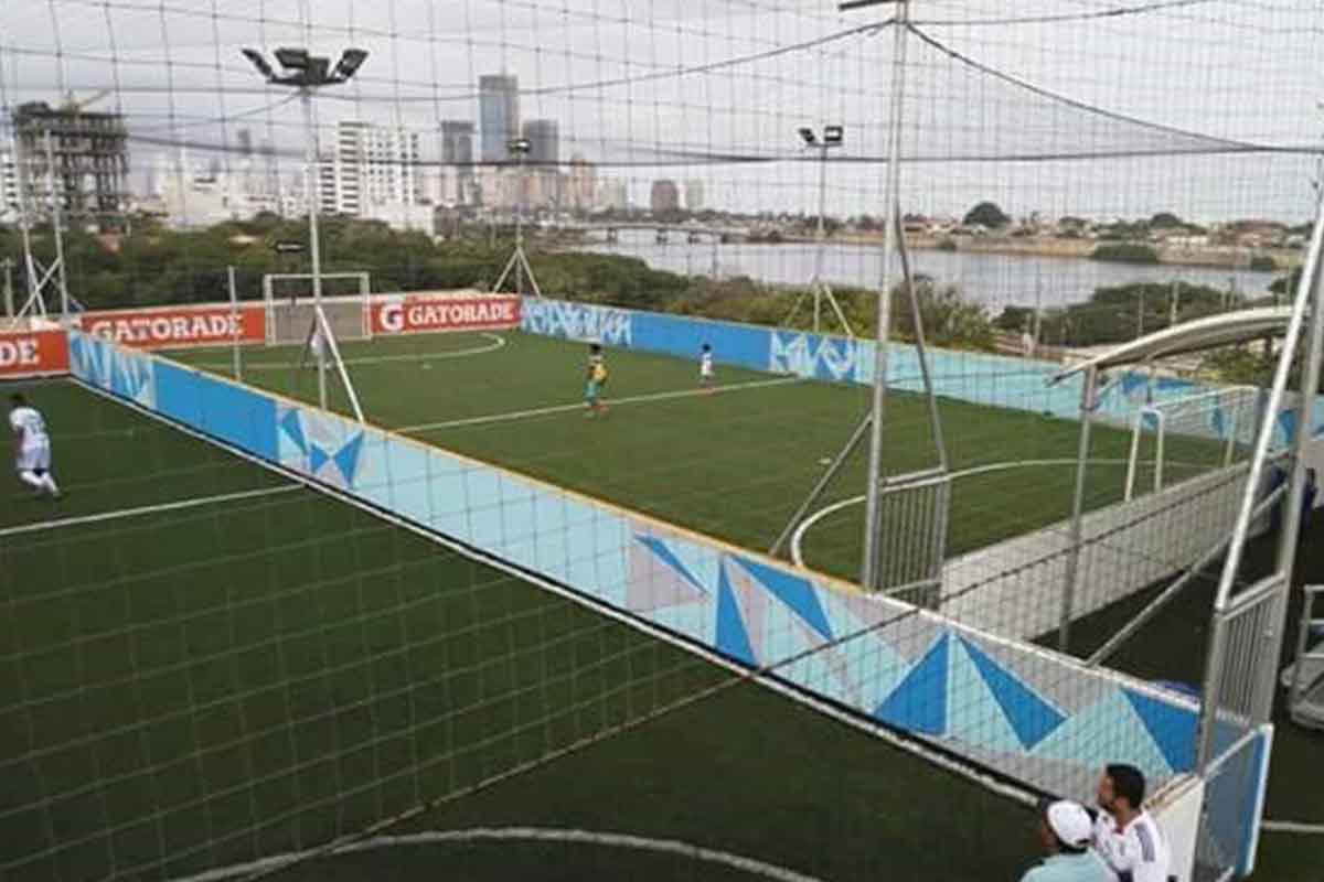 Mantenimiento Cancha de Fútbol Cartagena