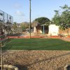 Instalación grama sintética para parque infantil