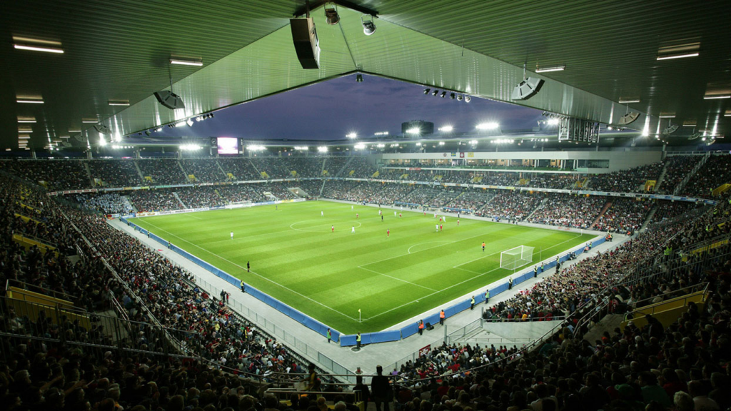 grama sintética para fútbol es tendencia en estadio de suiza