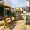 Fabricación e instalación de parque infantil de madera
